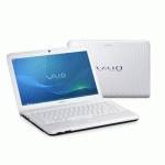 ноутбук Sony Vaio VPC-EK3S1RW Белый