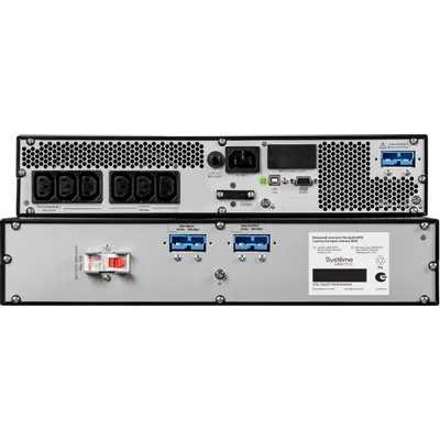 ИБП Systeme Electric Smart-Save Online SRVSE1KRTXLI Черный