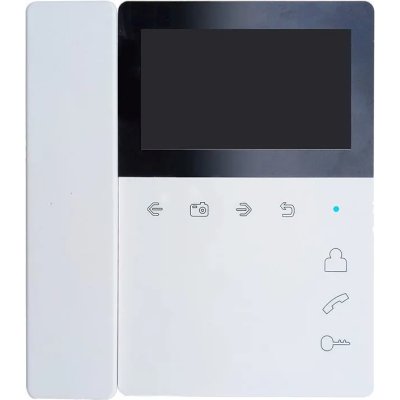 видеодомофон Tantos Elly-S White с трубкой