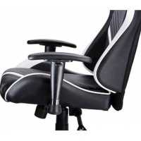 игровое кресло Tesoro Zone Speed F700 Black-White черно-белый