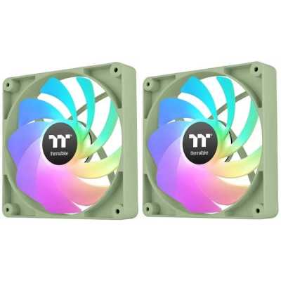 кулер Thermaltake CT120 Sync Matcha Reverse ARGB 2 Pack CL-F200-PL12MG-A