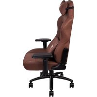 игровое кресло Thermaltake X Comfort Real Leather Brown коричневый