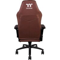 игровое кресло Thermaltake X Comfort Real Leather Brown коричневый