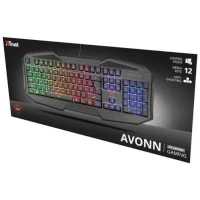 клавиатура Trust GXT 830-RW Avonn 22511 Черный