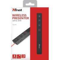 беспроводная лазерная указка Trust Presenter Sqube Ultra-Slim 21946 Черный