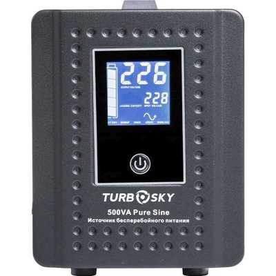 ИБП Turbosky 500VA Pure Sine Черный