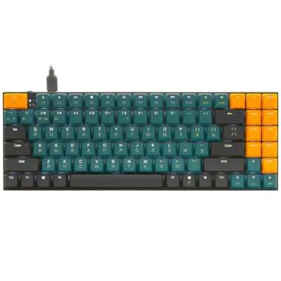 клавиатура Ugreen KU102 15229 Зеленый-оранжевый