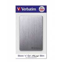 жесткий диск Verbatim Alu Slim 2Tb 53665 Серебристый