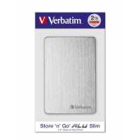 жесткий диск Verbatim Alu Slim 2Tb 53666 Серебристый