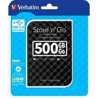 жесткий диск Verbatim Store 'n' Go 500Gb 53193 Черный