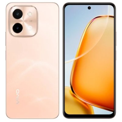 смартфон Vivo Y28 8/128GB Gold Pink розовое золото