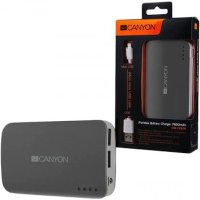 внешний аккумулятор Canyon CNE-CPB78DG Серый