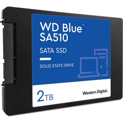 SSD диск WD Blue SA510 2Tb WDS200T3B0A Черный