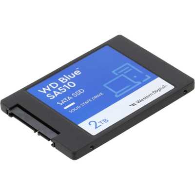 SSD диск WD Blue SA510 2Tb WDS200T3B0A Черный