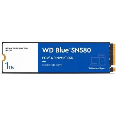 SSD диск WD Blue SN580 1Tb WDS100T3B0E Черный