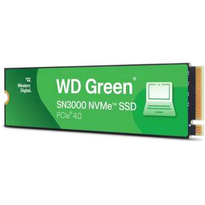 SSD диск WD Green SN3000 500Gb WDS500G4G0E Зеленый