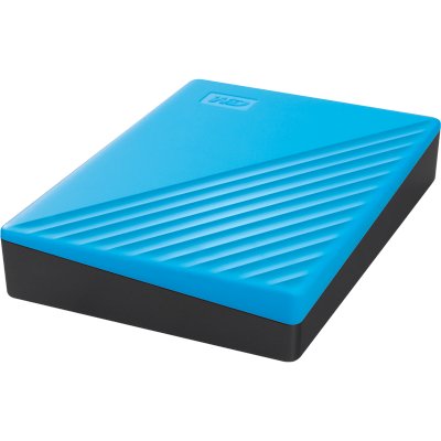 жесткий диск WD My Passport 5Tb WDBPKJ0050BBL-WESN Синий