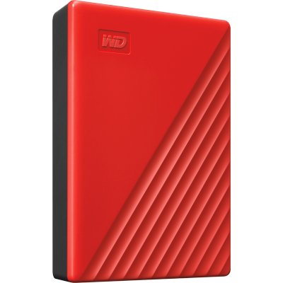 жесткий диск WD My Passport 5Tb WDBPKJ0050BRD-WESN Красный
