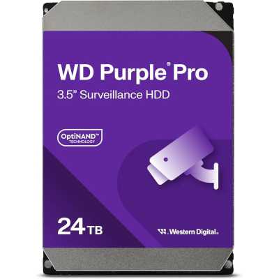 жесткий диск WD Purple Pro 24Tb WD240PURP Серебристый