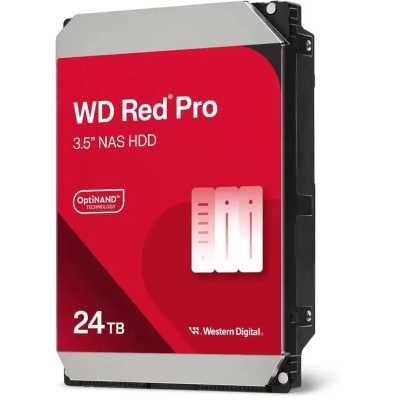 жесткий диск WD Red Pro 24Tb WD240KFGX Серый, красный