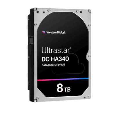 жесткий диск WD Ultrastar DC HA340 8Tb WUS721208BLE6L4 0B47078 Серебристый