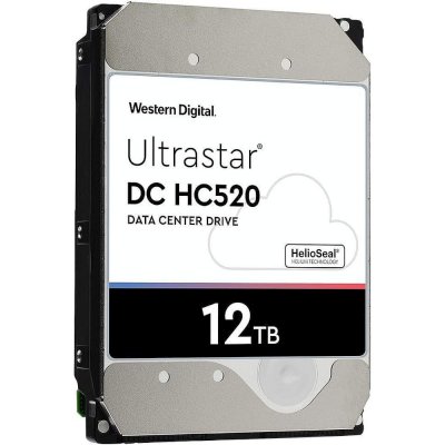 жесткий диск WD Ultrastar DC HC520 12Tb HUH721212ALE600 Серебристый