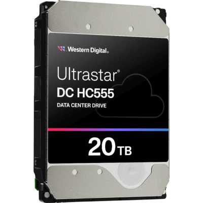 жесткий диск WD Ultrastar DC HC555 20Tb WUH722020CLE604 0B48696 Серебристый
