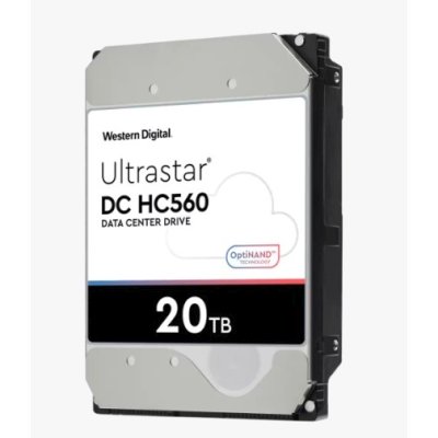 жесткий диск WD Ultrastar DC HC560 20Tb WUH722020BLE604 0F38765 Серебристый