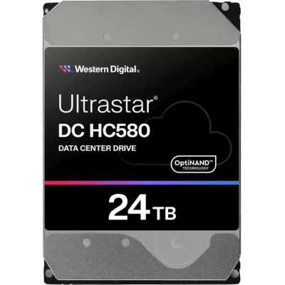 жесткий диск WD Ultrastar DC HC580 24Tb WUH722424AL5204 0f62802 Серебристый