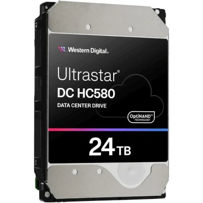 жесткий диск WD Ultrastar DC HC580 24Tb WUH722424ALE6L4 Серебристый