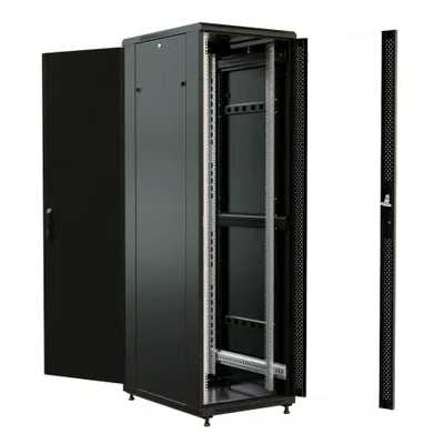 телекоммуникационный шкаф WRLine WR-TT-2266-AS-RAL9004 Черный