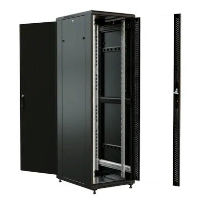 телекоммуникационный шкаф WRLine WR-TT-3268-AS-RAL9004 Черный
