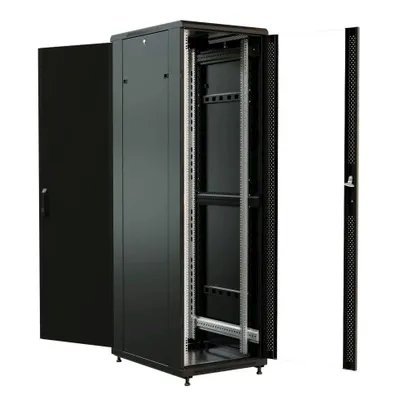 телекоммуникационный шкаф WRLine WR-TT-4768-AS-RAL9004 Черный