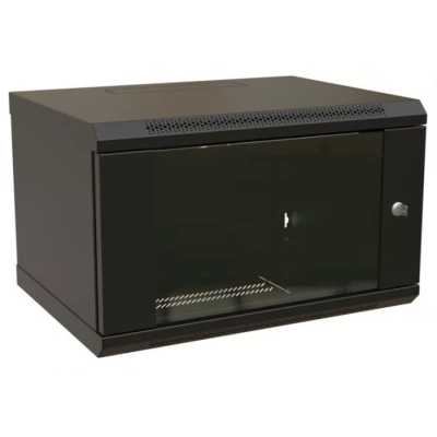 телекоммуникационный шкаф WRLine WR-TW-0966-GP-RAL9004 Черный