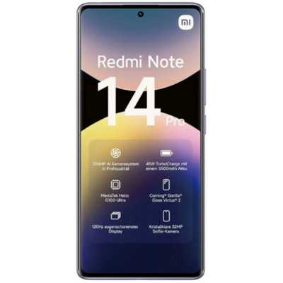 смартфон Xiaomi Redmi Note 14 Pro 4G 12/512GB Aurora Purple фиолетовый