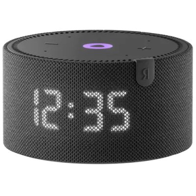 умная колонка Яндекс Станция Мини черная с часами YNDX-00020K