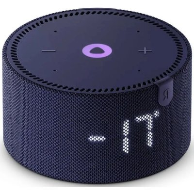 умная колонка Яндекс Станция Мини синяя с часами YNDX-00020B