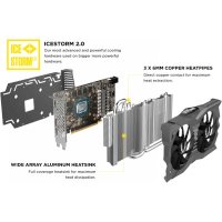 видеокарта Zotac nVidia GeForce GTX 1660 6Gb ZT-T16600D-10M