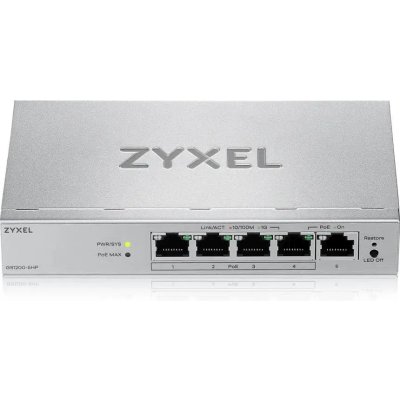 коммутатор ZYXEL GS1200-5HPV3-EU0101F